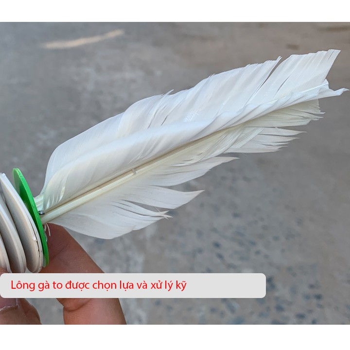 Cầu đá lông gà tuyển trắng Hải Đông HD7