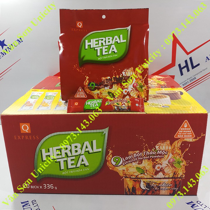 [Mã 156FMCGSALE hoàn 8% đơn 500K] Trà Thảo Mộc hòa tan Trần Quang 336g (24 gói * 14g) Herbal Tea | BigBuy360 - bigbuy360.vn