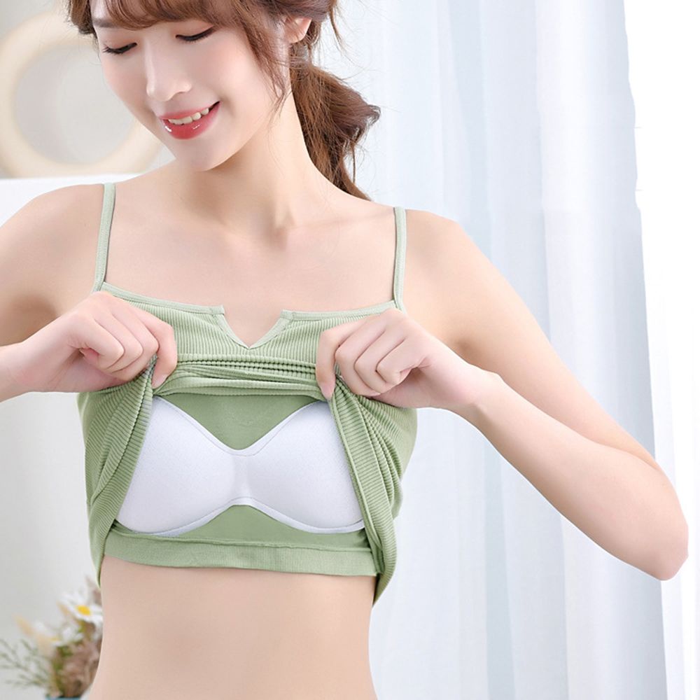 Áo hai dây màu trơn thời trang gợi cảm cho nữ