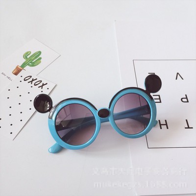 Kính Mát Thời Trang Hình Chuột Mickey Chống Tia Uv Cho Nữ