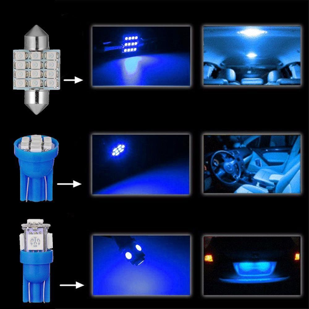 13 Đèn LED 12V Chiếu Biển Số Xe Hơi