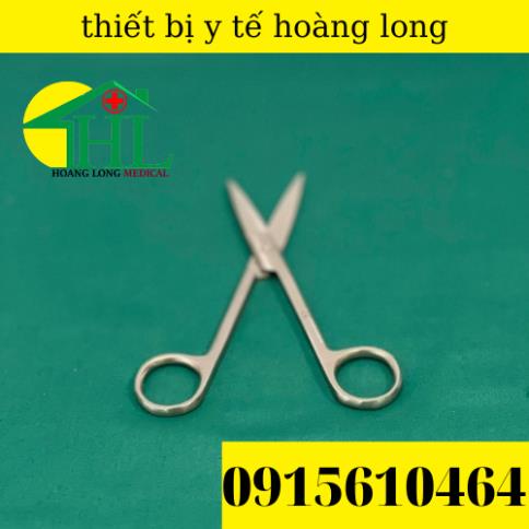 [Hàng Chính Hãng Parkistan] Kéo Y Tế Thẳng Nhọn 16cm- Kéo Cắt Chỉ