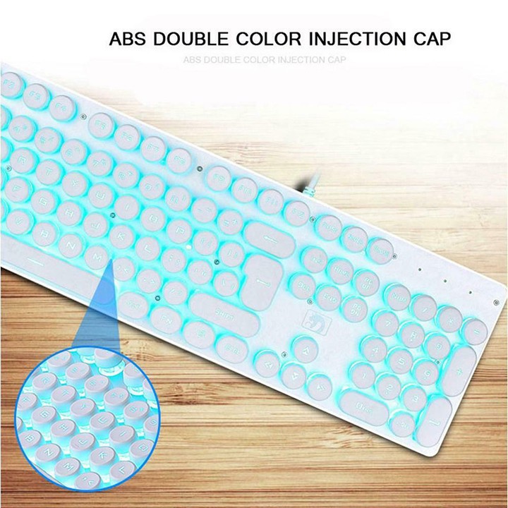 ( có video ) ⌨ Bàn phím keycap tròn Classic K100 K620 LED siêu đẹp | BigBuy360 - bigbuy360.vn