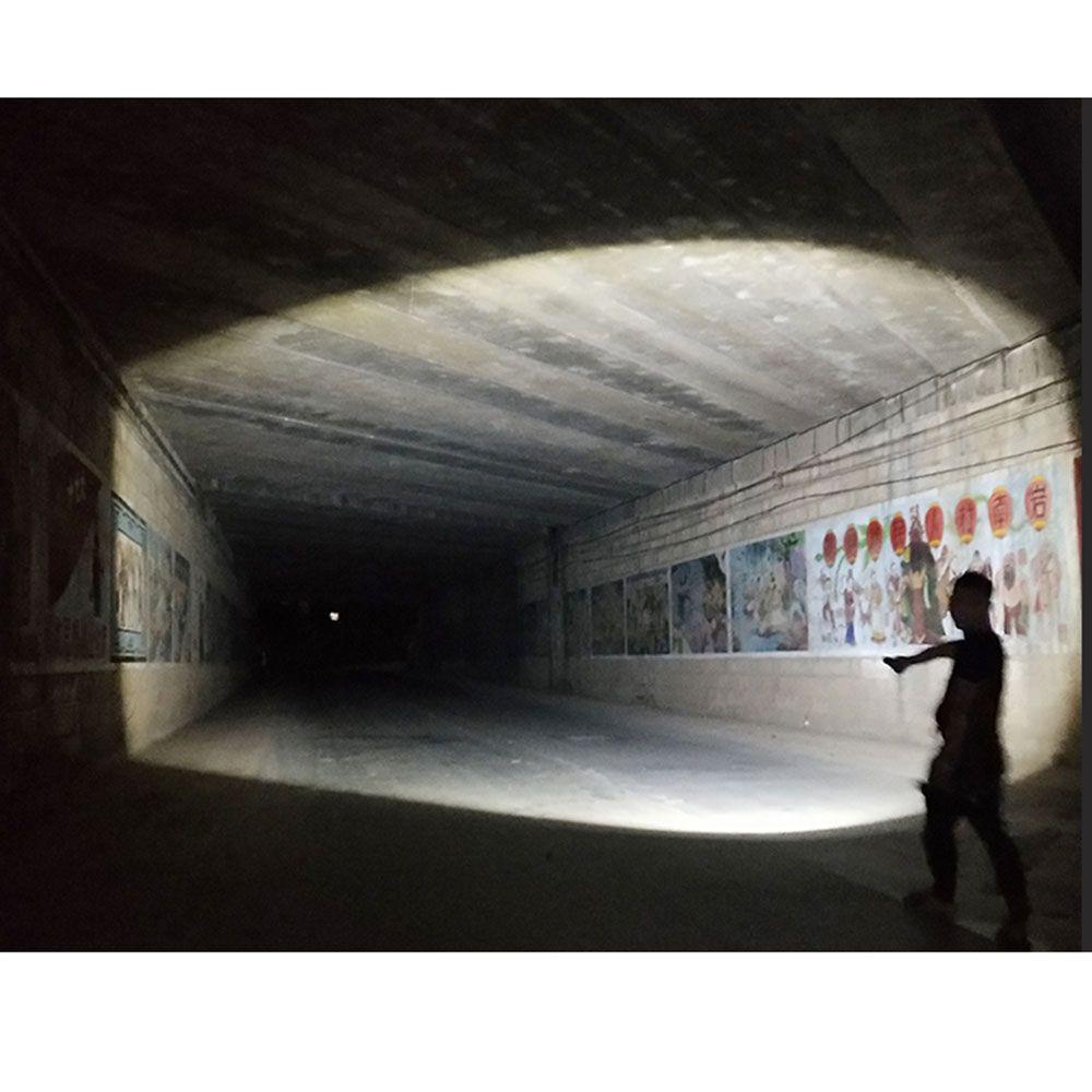 SHOUKEY Đèn Pin LED Bằng Hợp Kim Nhôm Siêu Sáng Kèm Sạc USB Tiện Dụng Mang Theo Cắm Trại