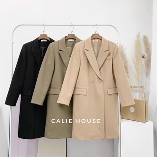 Áo vest dáng dài 3 màu Calie House AK29