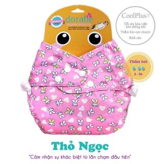 tã vải 3-16kg Dorabe loại đêm size M gồm vỏ và lót đi kèm