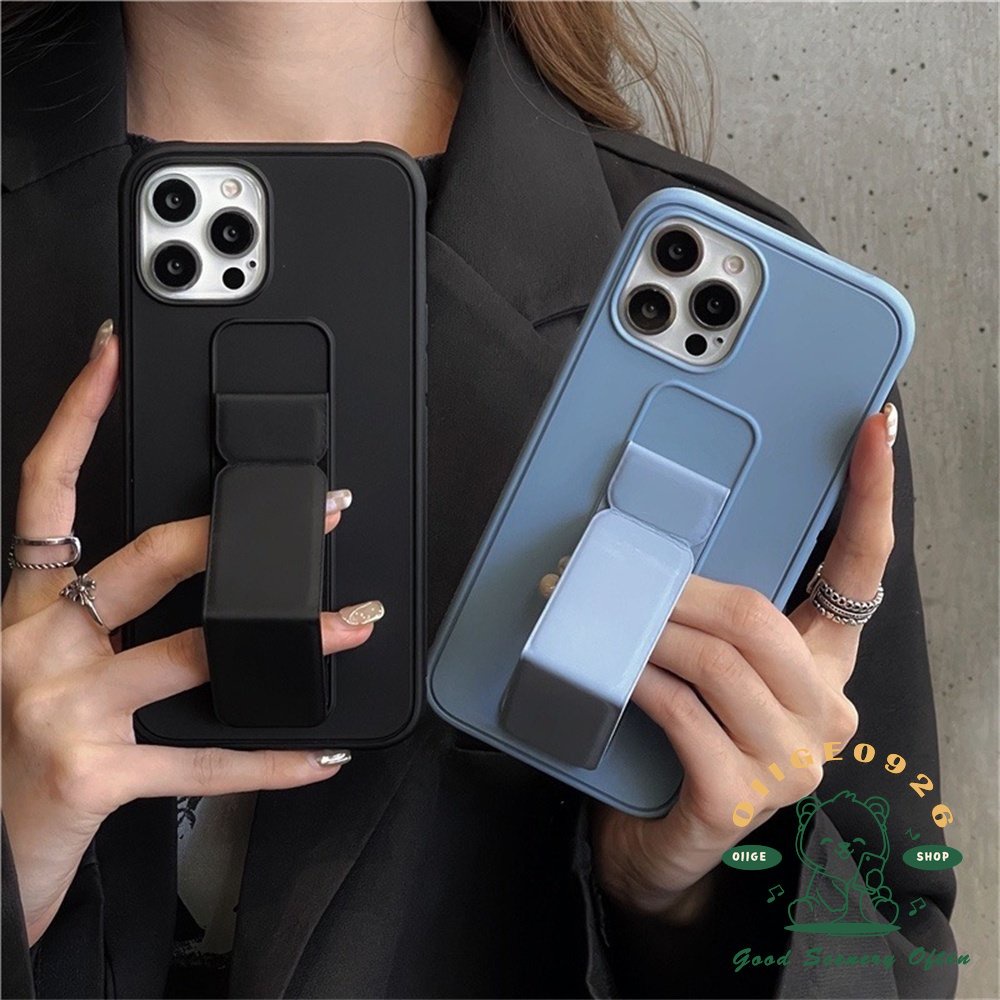 Ốp Điện Thoại Có Giá Đỡ Từ Tính Sang Trọng Cho Iphone 14 13 12 / 11 Pro Max