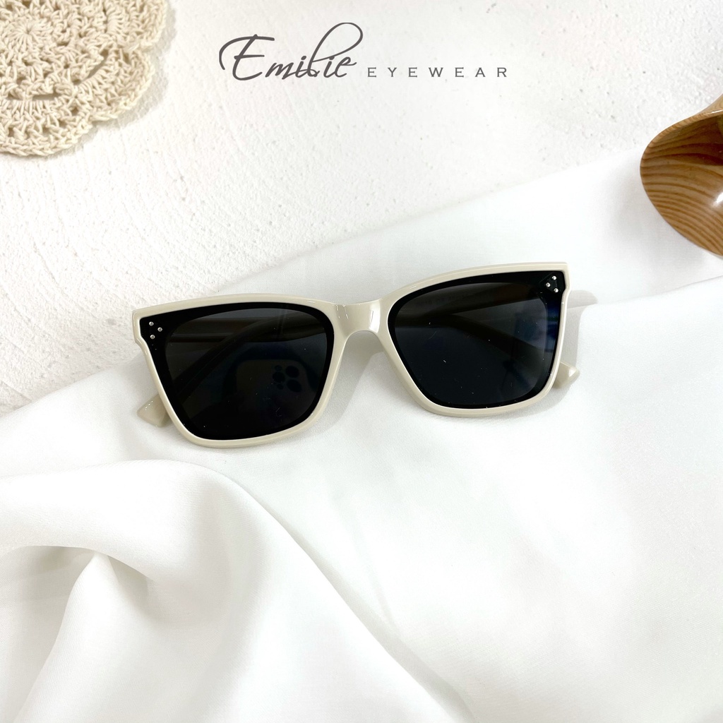 Gọng kính mát trẻ em kiểu dáng độc lạ, nhiều màu siêu xinh, mắt chống UV400 Emilie eyewear
