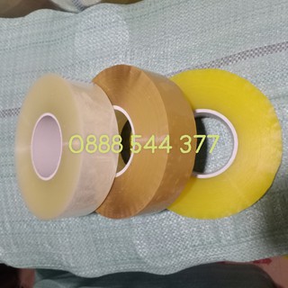 (Combo 6) Cuộn Băng Dính 1 Kg Lõi Nhựa Siêu Mỏng, Siêu Rẻ