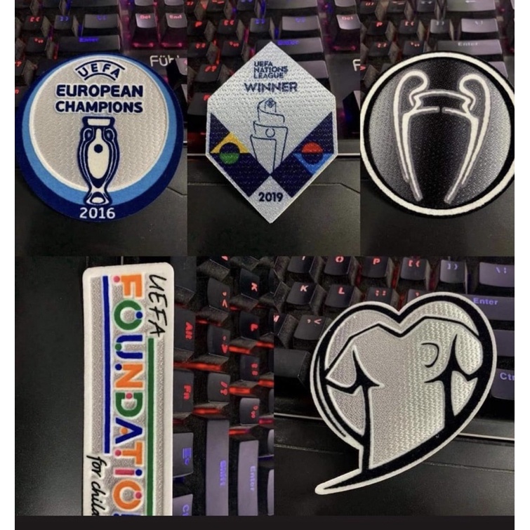 Badge tay áo Patch logo tay áo euro 2021