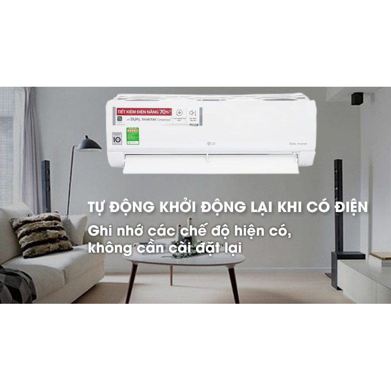 Máy lạnh LG Inverter 1.5 HP V13ENS (Miễn phí giao tại HCM-ngoài tỉnh liên hệ shop)