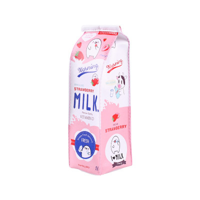 Hoạt Hình Hộp Đựng Bút Hình Hộp Sữa Xinh Xắn Cho Bé