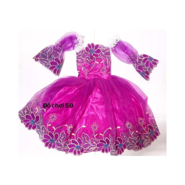Đầm búp bê 60 cm - có tay