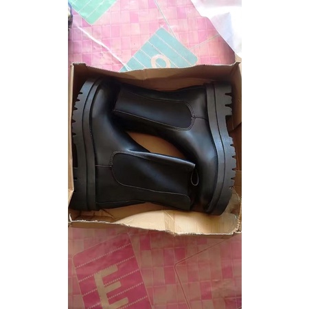 BOOTS nữ Ulzzang dáng ủng Bắp Chân To