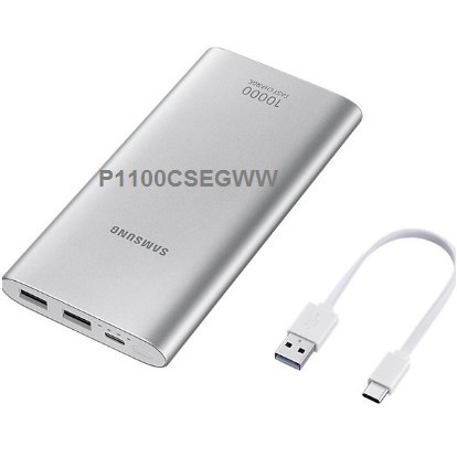 Pin Sạc dự phòng 10.000mAh Type C 15W SAMSUNG EB-P1100CSEGWW Chuẩn QC 2.0 - BẢO HÀNH CHÍNH HÃNG 12 THÁNG