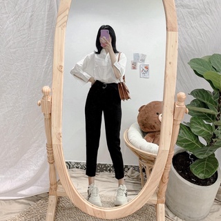 [RÁCH STORE] Quần Tây Nịt Khoen 068