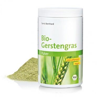Bột cỏ lúa mạch hữu cơ hàng Đức