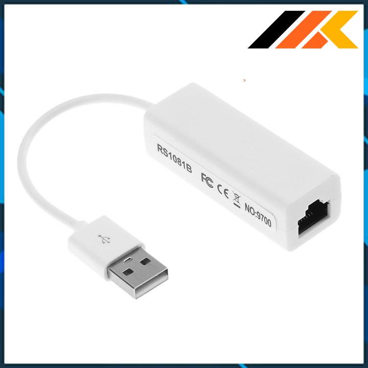 Cáp Chuyển Đổi USB Sang Lan RJ45 - Nối Mạng Lan Qua Cổng USB - Linh Kiện TuHu