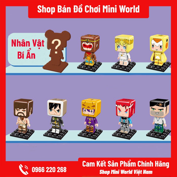 Mô hình Mini World Nhân Vật Bí Ẩn Series 3 [Gửi 1 Hộp Ngẫu Nhiên]