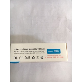Bộ sạc micro usb M82 1A chính hãng microcom vn
