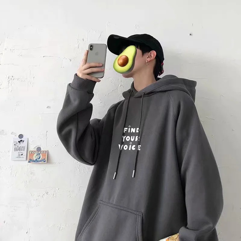 [ Mã 12FASHIONSALE1 giảm 10K đơn 50K ] Áo hoodie giữ ấm mùa thu đông thoải mái phong cách Hàn Quốc cho nam nữ size M-3Xl