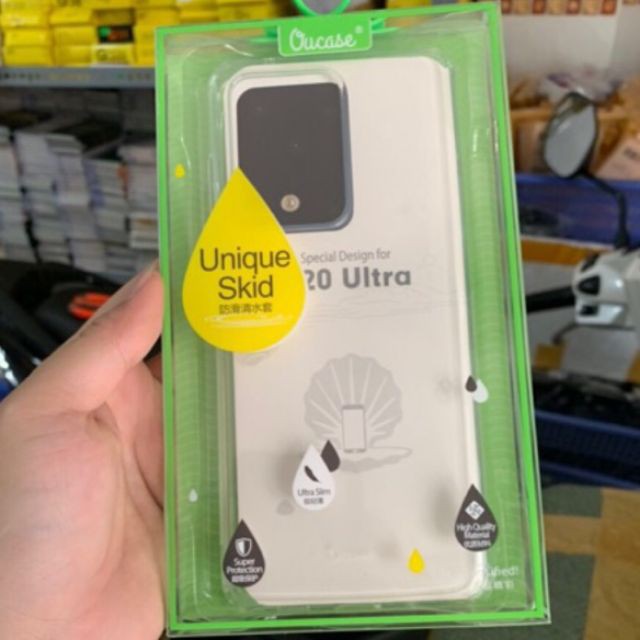 Ốp lưng dẻo Ou Case cho Galaxy S20/ S20 Plus/ S20 Ultra silicon trong suốt