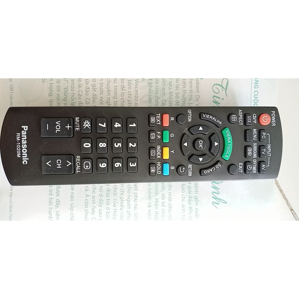 REMOTE ĐIỀU KHIỂN TIVI PANASONIC RM-1020M