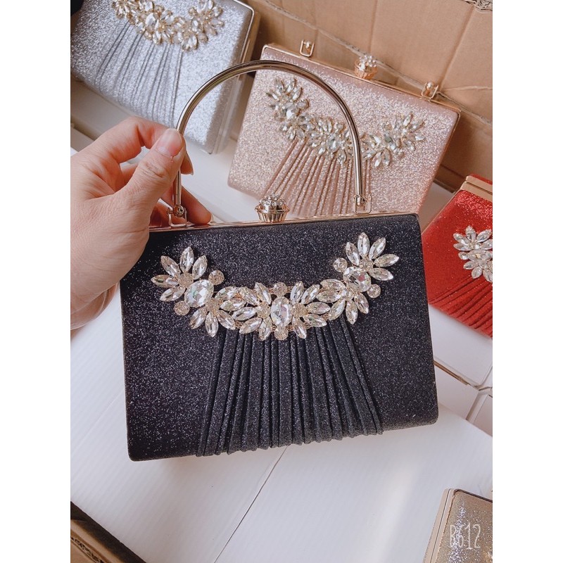 Clutch dự tiệc tiểu thư siêu xinh - hình thật