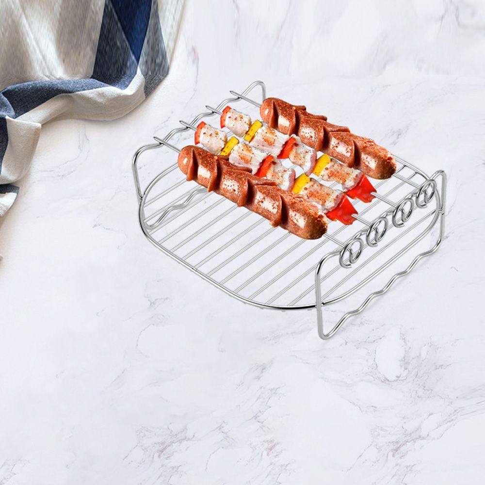 LET Khay Nướng Bánh Siêu Bền Tiện Dụng Cho Nồi Chiên Không Dầu