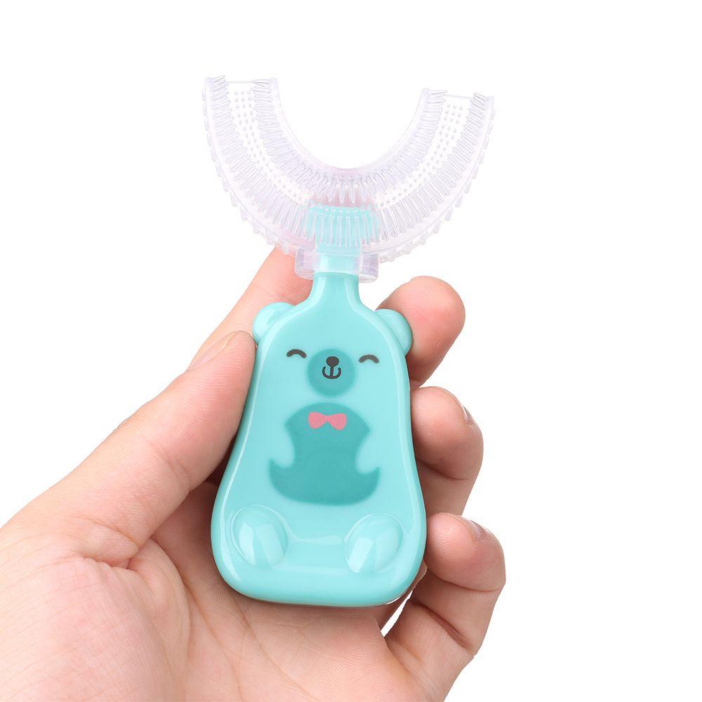 NIUYOU Bàn Chải Đánh Răng Hình Chữ U Dành Cho Bé 2-13 Tuổi