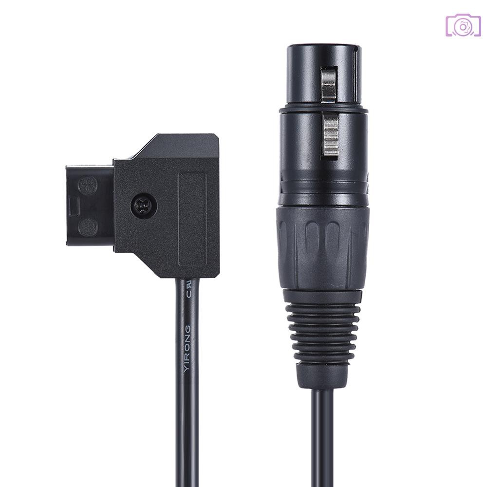 POWER Dây Cáp Nối Dài 100cm / 3.3ft D-Tap Sang Xlr 4-pin Female Cho Máy Ảnh