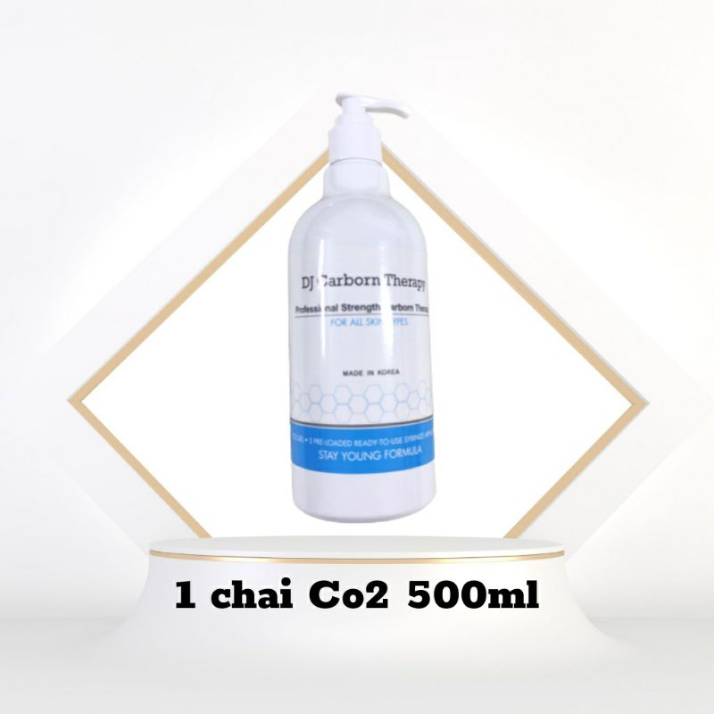 Set CO2 DJ Carborn therapy 500ml kèm 25 miếng mặt nạ