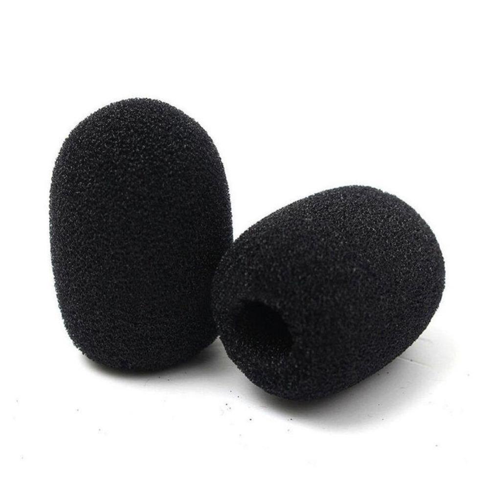 Vỏ Xốp Bọc Đầu Micro Màu Đen Chắn Gió Tiện Dụng
