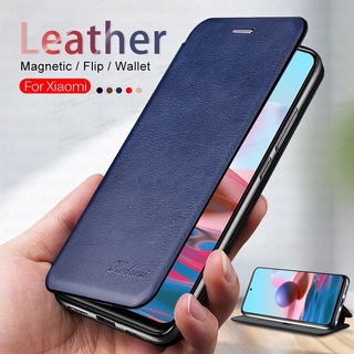 Bao Da Nắp Gập Sang Trọng Có Ngăn Ví Đựng Thẻ Tín Dụng Cho Xiaomi Redmi Note 10 Pro Note 10s Mi Redmi Note10S