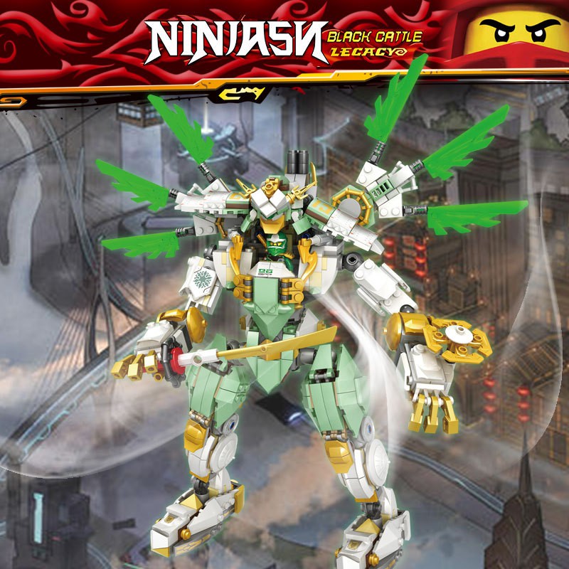 Bộ Đồ Chơi Lắp Ráp Lego Ninjago Titan Mech Dragon Cho Bé Trai