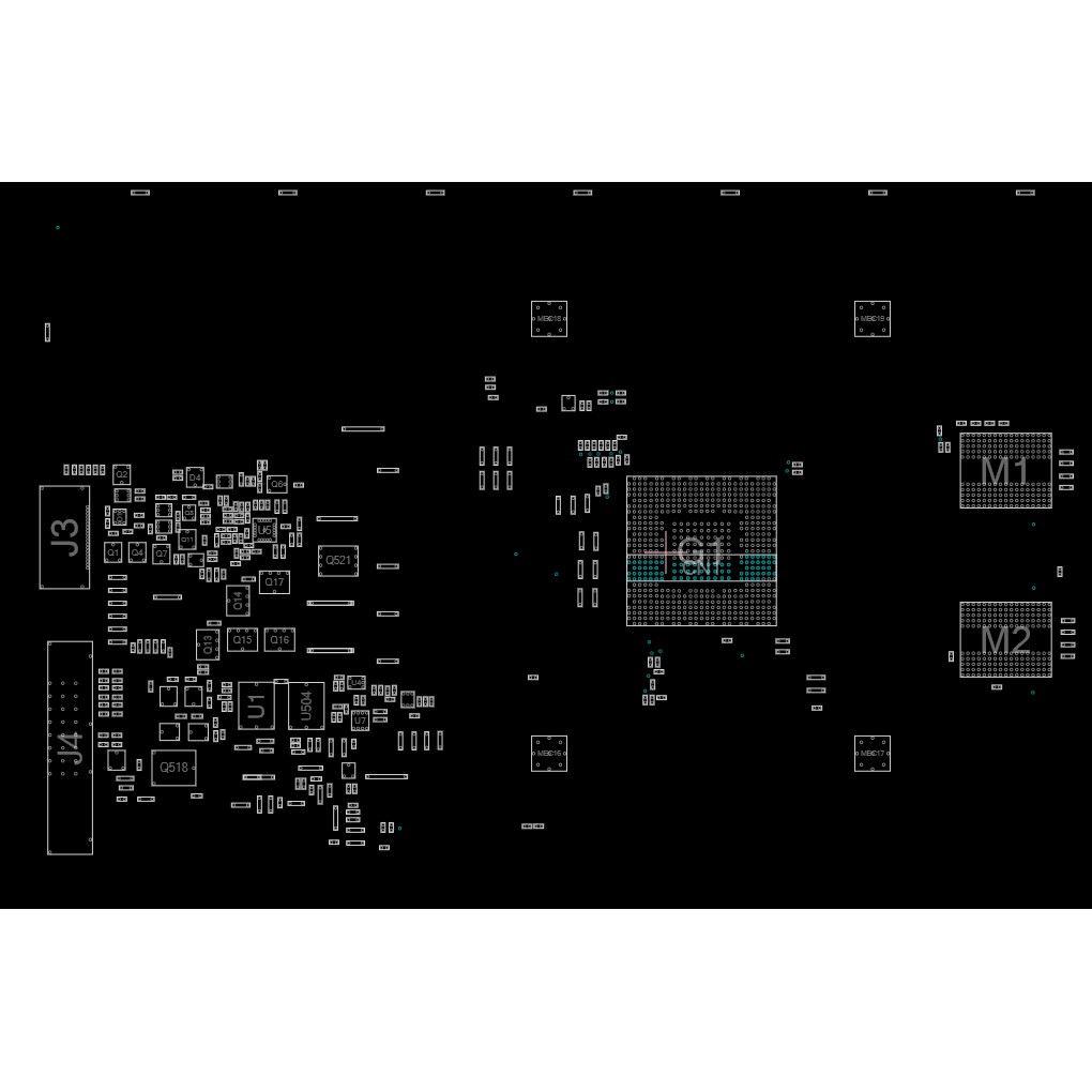 Sơ đồ mạch Boardview GV-N1030OC-2GI-1.0 GV N1030OC 2GI rev 1.0 - Zalo 0328723707