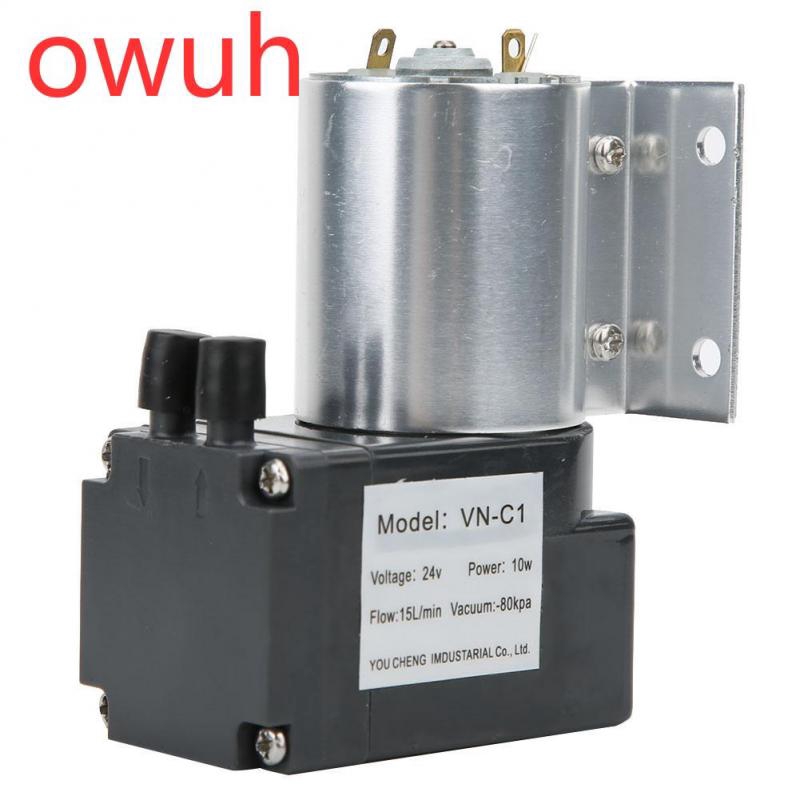 Bơm hút chân không áp suất âm với giá đỡ -80kpa 10W DC24V / PCB