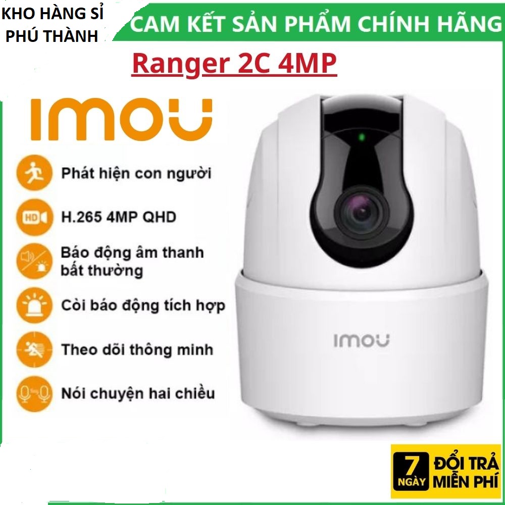 Chính Hãng - Camera Ip Imou Ranger 2c 4MP Ta42p-D H265 BH 12 Tháng