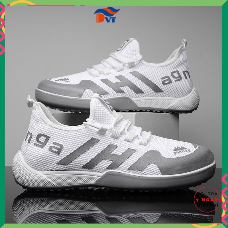 Giày thể thao nam DVT thiết kế mới, giày thể dục thích hợp chạy bộ, hàng đẹp, giá tốt GN06