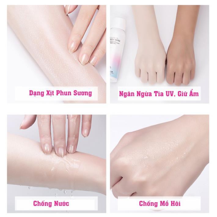 Xịt Chống Nắng Trắng Da M'ayCreate Moisturizing 150Ml Hàng Chính Hãng Nội Địa Trung