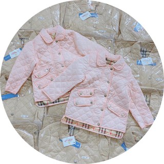 Áo khoác trần trám cho bé _ chỉ còn sz 25 đến 35kg màu hồng và đen