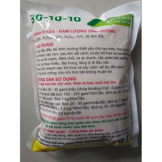 Phân bón Đầu Trâu BĐ-MK 30-10-10 (gói 1kg)