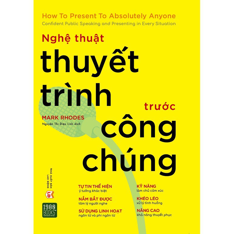 Sách - Nghệ Thuật Thuyết Trình Trước Công Chúng - TTR Bookstore