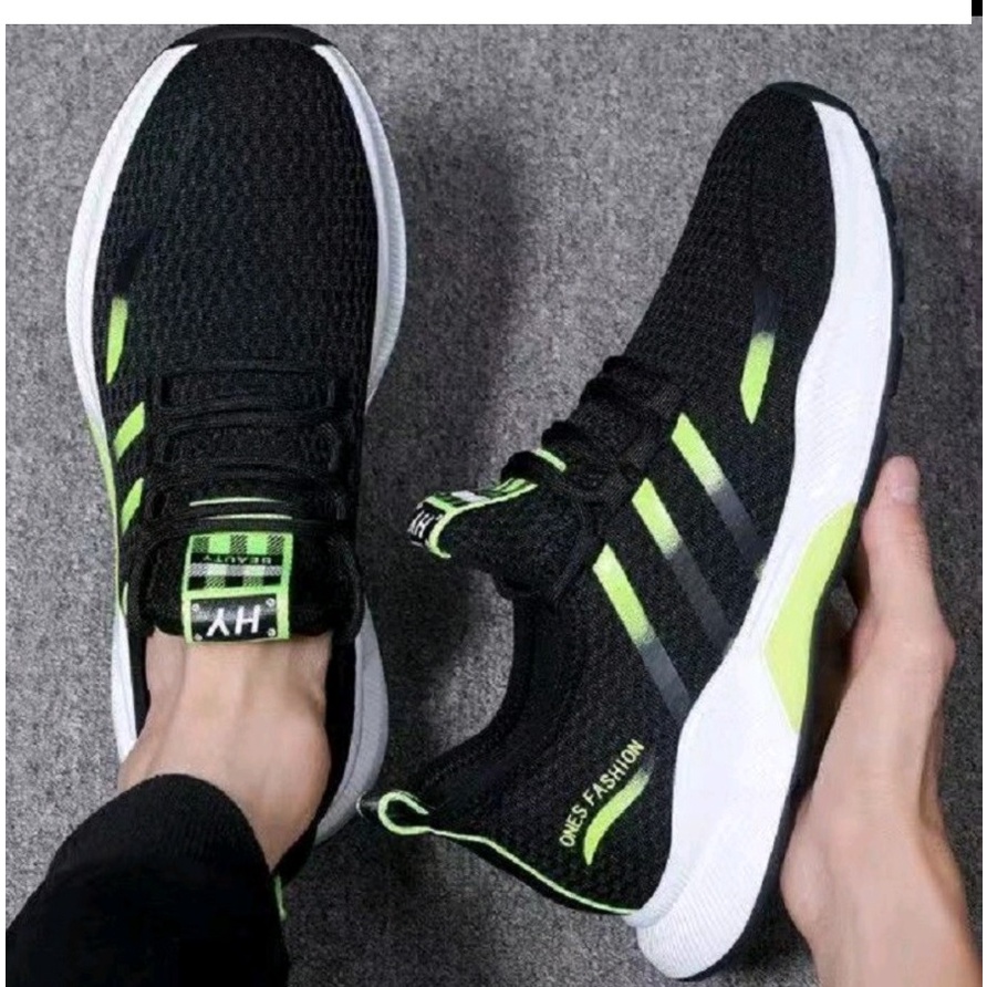 Giày thể thao nam sneakers Onesfashion 3 sọc đế cao su đúc chống trơn thoáng khí ôm chân ( Có 2 màu )