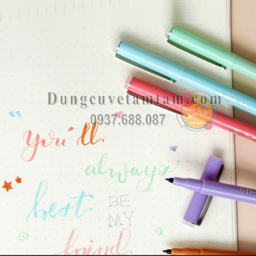 Bút LePen Flex Đầu Brush Marvy 4800 - Dụng cụ vẽ Tâm Tâm