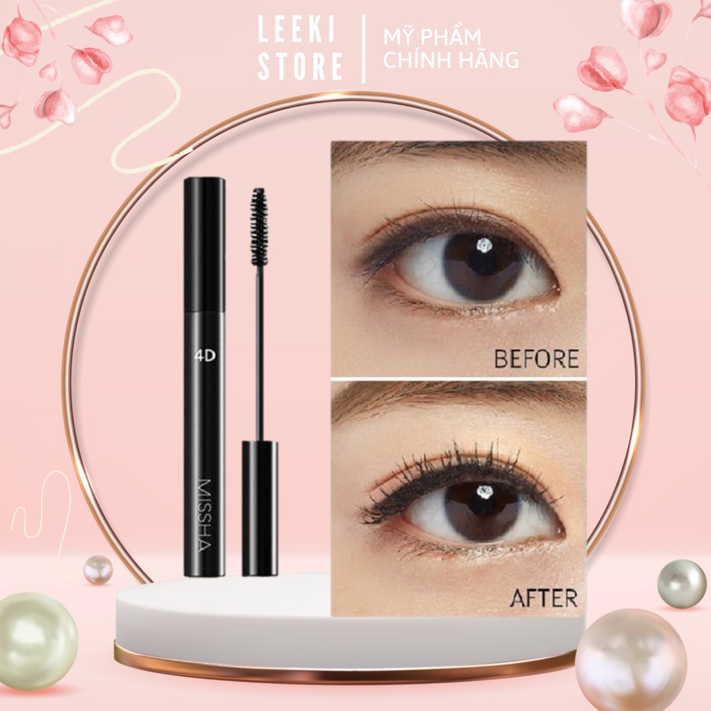 Mascara Missha The Style 4D chống trôi giữ mi cong và làm mi dày hơn Hàn Quốc