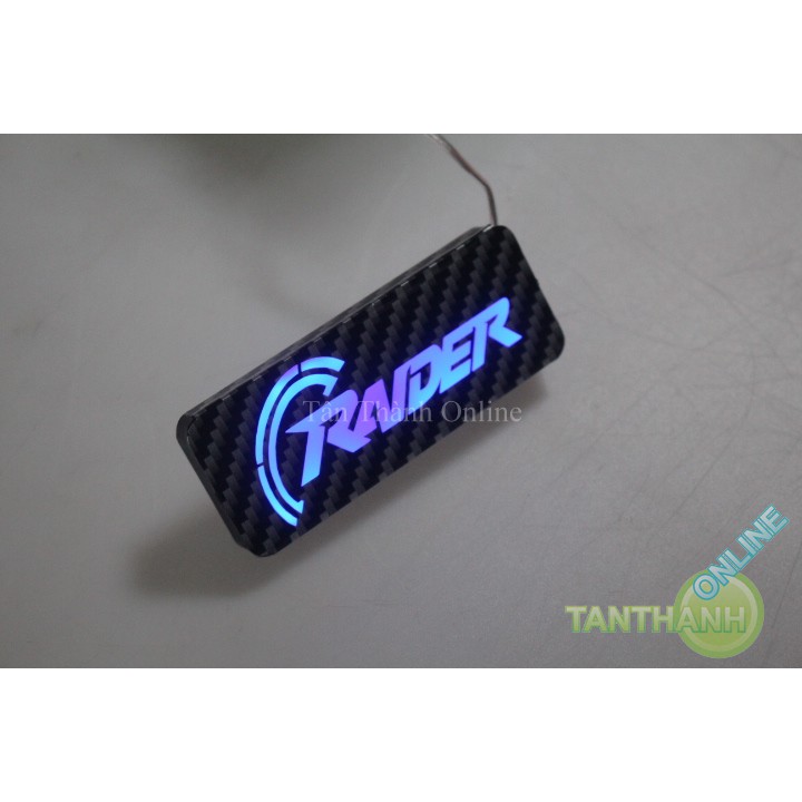 Mắt mèo dè sau kiểu đèn led chữ Raider