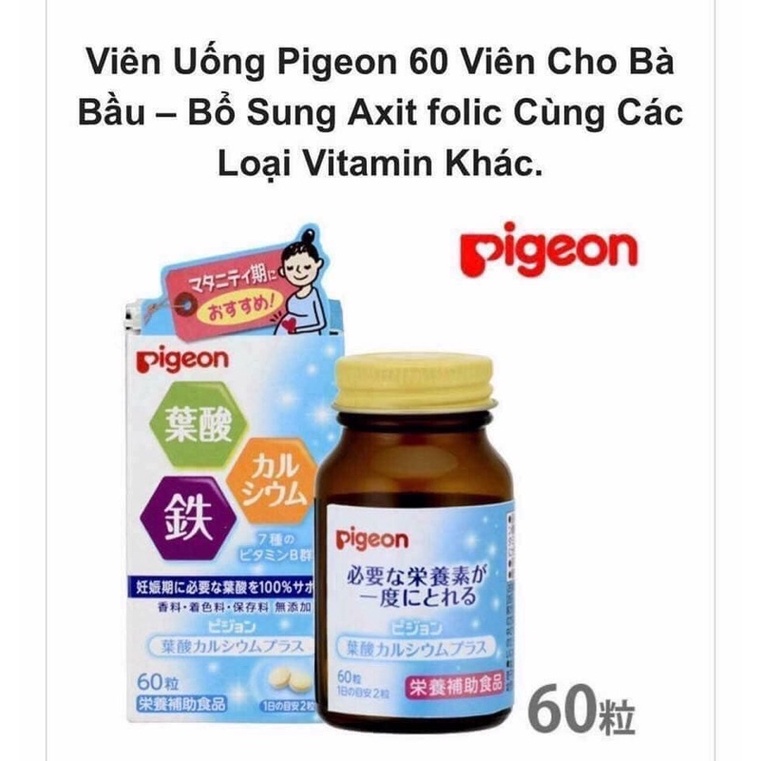 Vitamin tổng hợp bầu Pigeon Nhật Bản