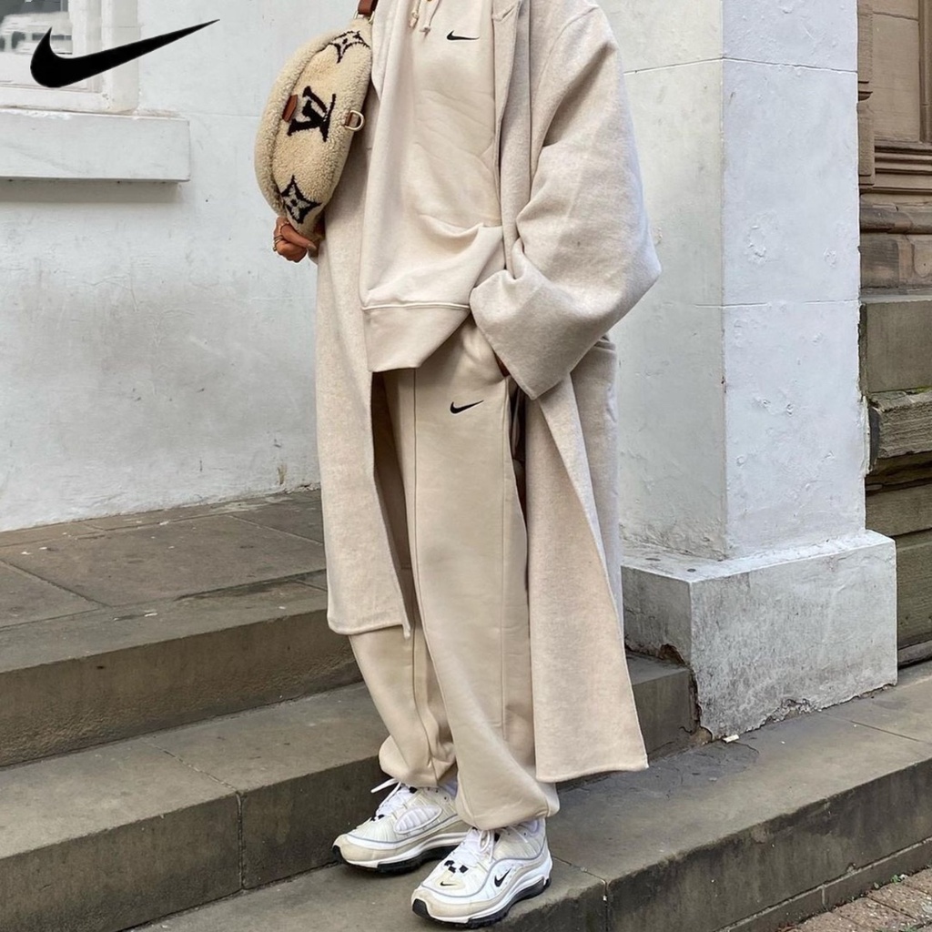 Quần Thể Thao Nike 100% Chính Hãng Lót Nhung Ấm Áp BV4090 Thời Trang Mùa Đông 2022 Cho Nữ