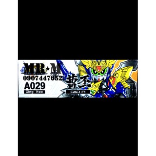 Mô hình Gundam SD-BB tam quốc (Cao Pi - Tào Phi - Ngụy)